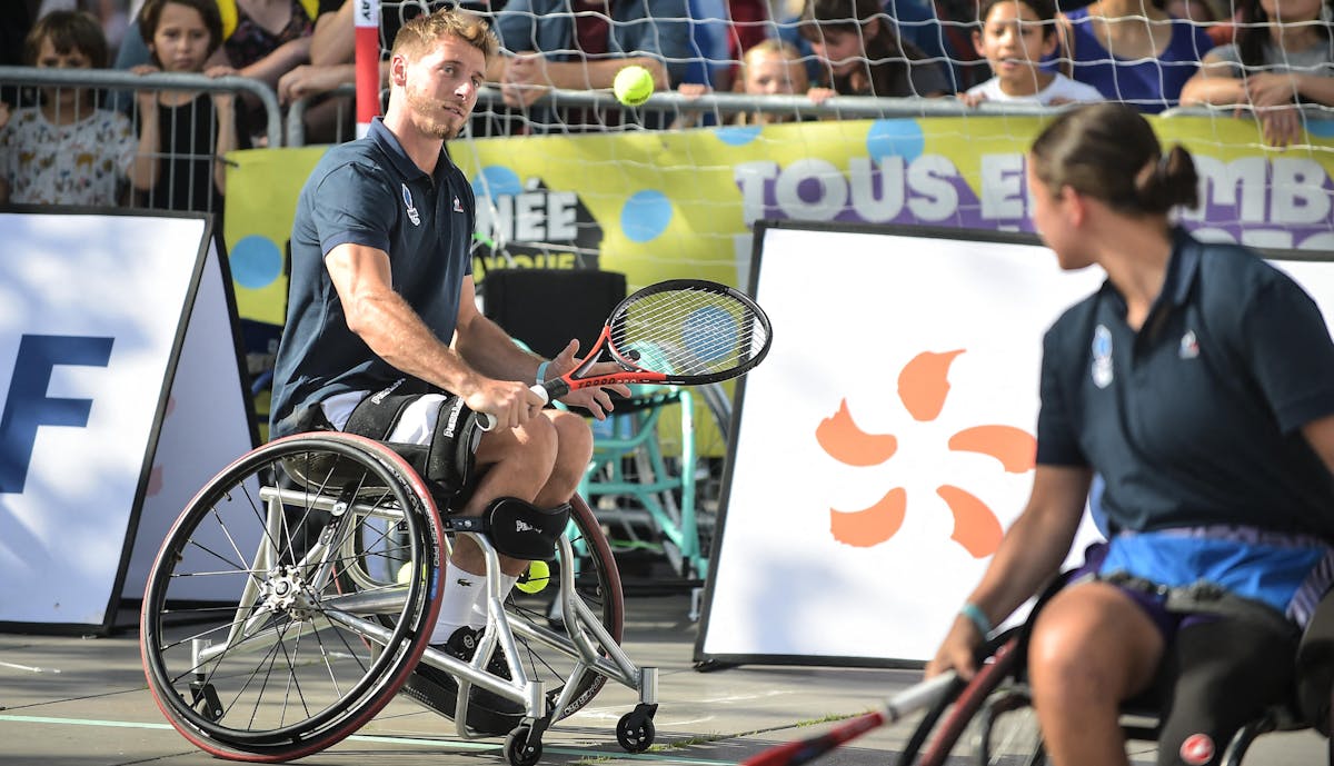 Journée paralympique : le tennis-fauteuil en pleine lumière à Paris | Fédération française de tennis