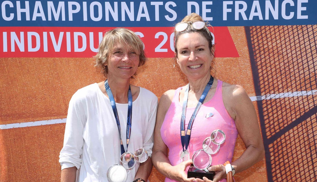 55 ans dames : Grimal conserve son titre | Fédération française de tennis