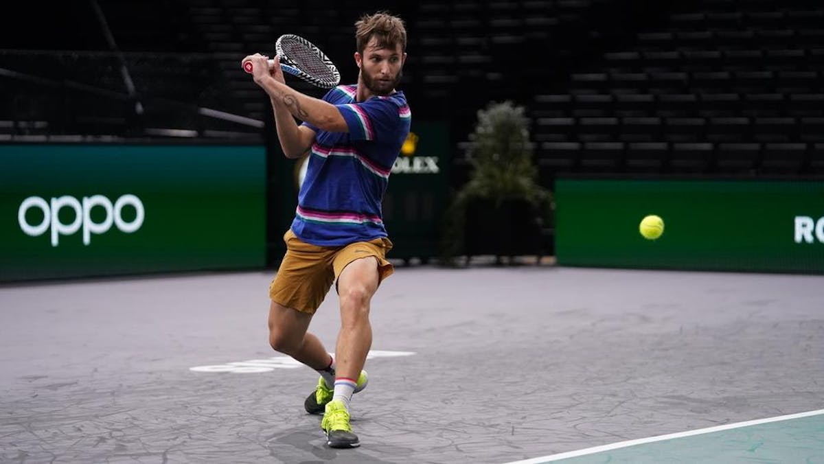 Rolex Paris Masters - Quatre Bleus sur les courts lundi ! | Fédération française de tennis