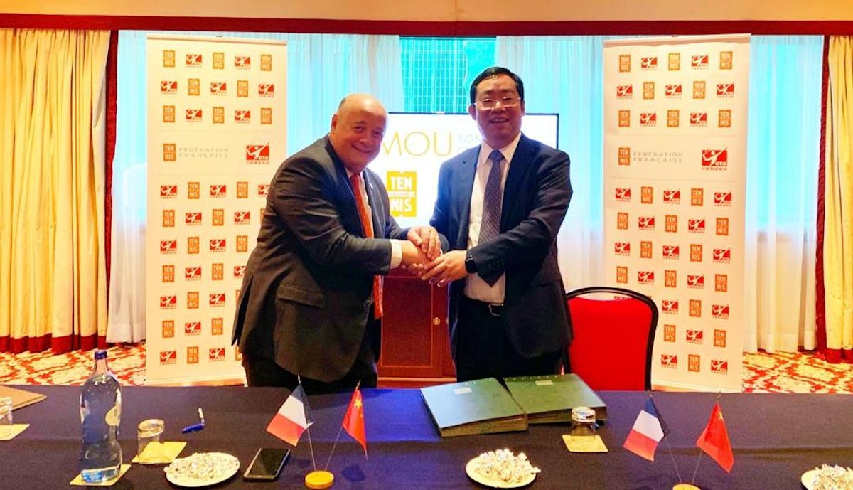 La FFT prolonge ses accords de coopération avec la Chine | Fédération française de tennis