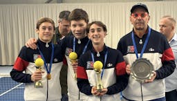 Les U14 garçons champions d'Europe par équipes, les deux équipes U16 en argent | Fédération française de tennis