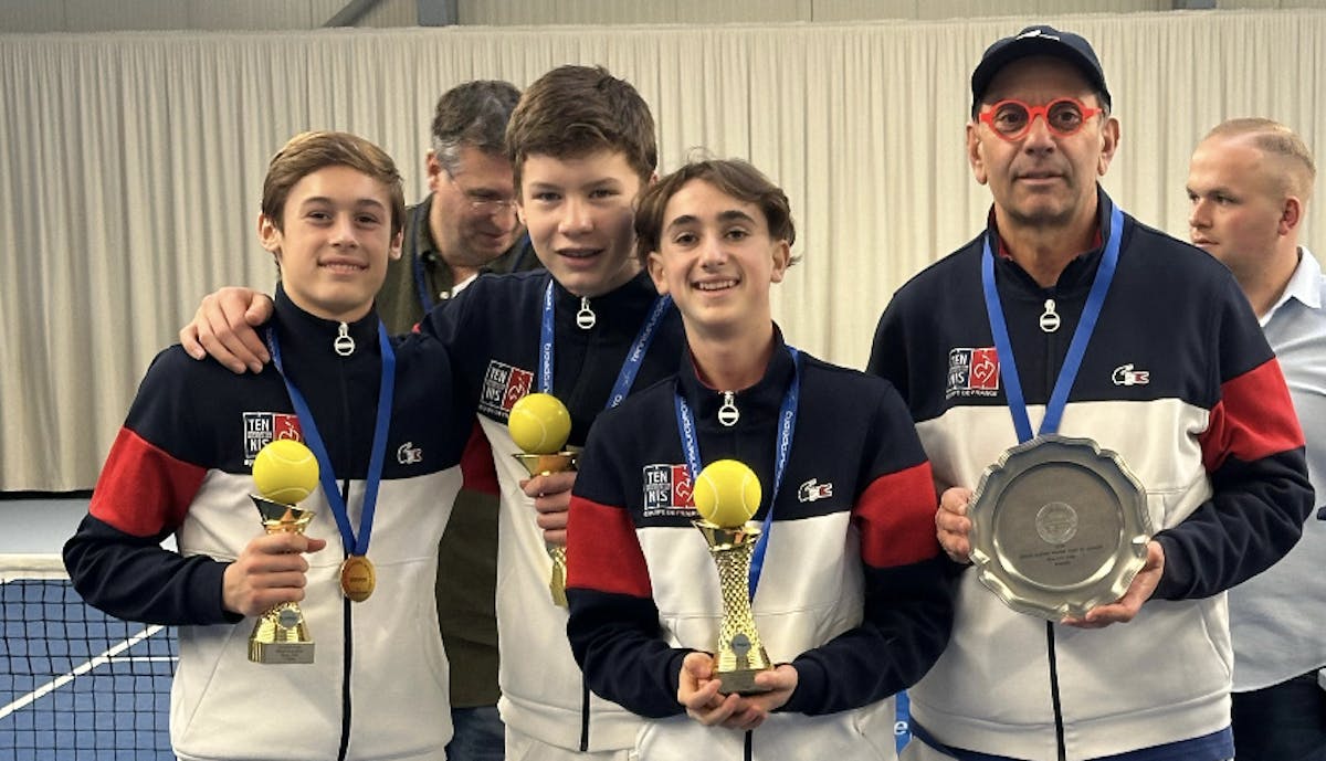 Les U14 garçons champions d'Europe par équipes, les deux équipes U16 en argent | Fédération française de tennis