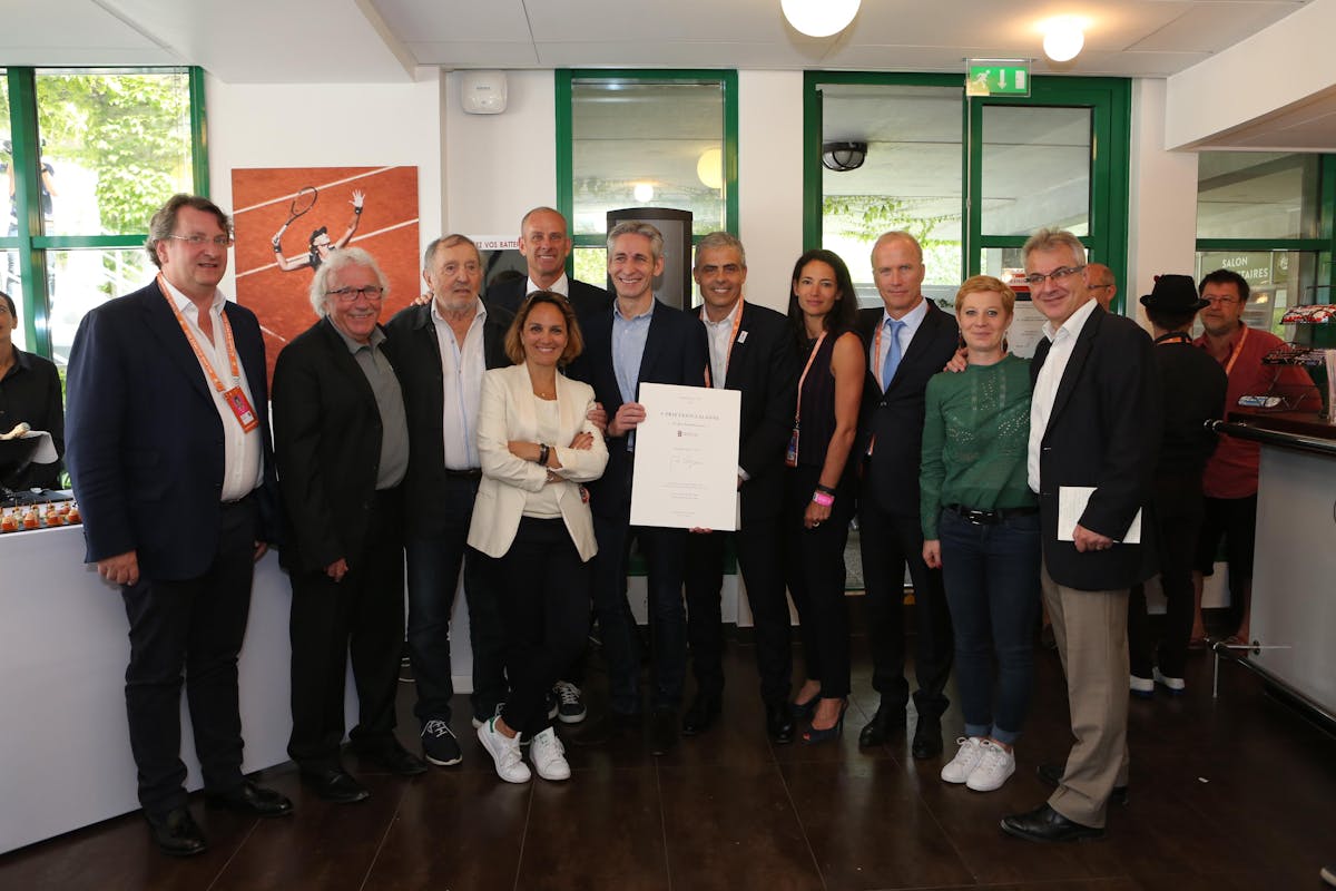 Le 5e Prix Denis Lalanne remis à Jean-Julien Ezvan | Fédération française de tennis