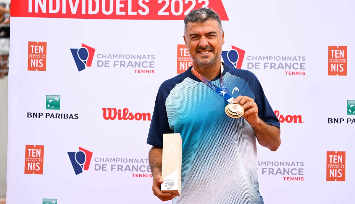50 ans messieurs : Hallé passe la sixième | Fédération française de tennis