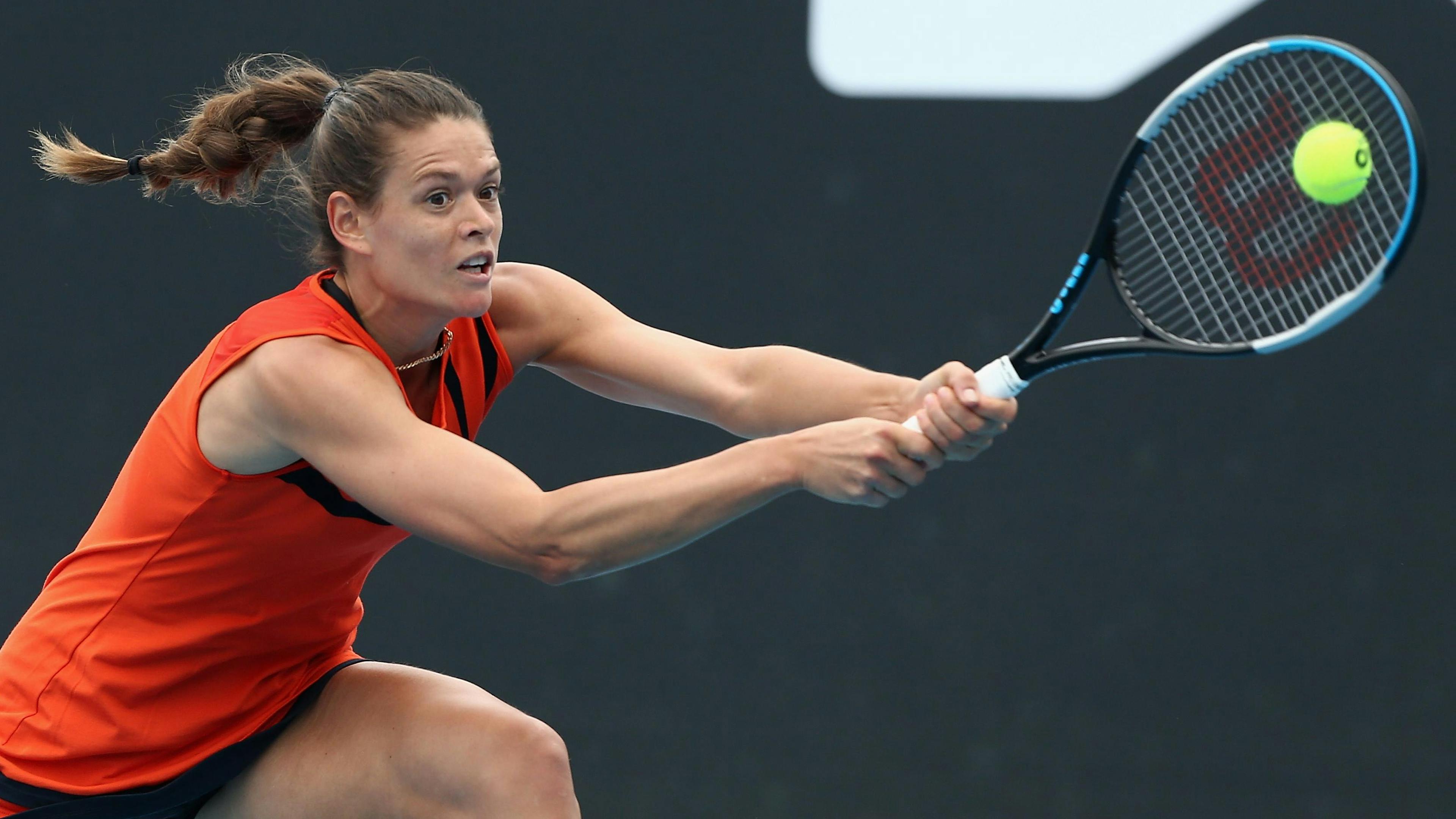 Chloé Paquet s'est inclinée au premier tour.