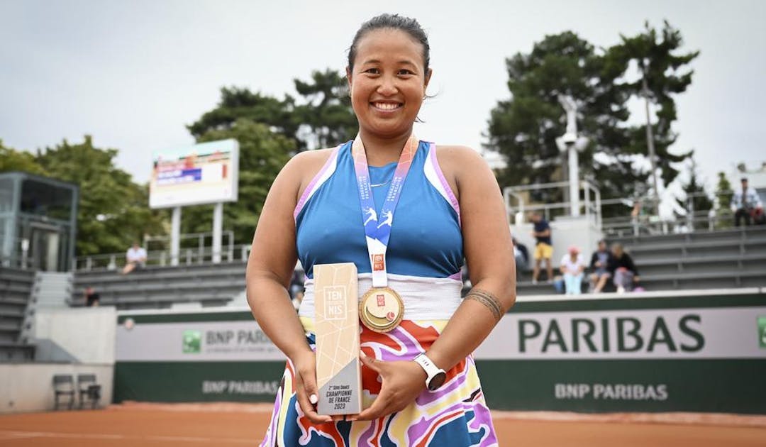 2e série dames : Irina Ramialison, dix ans après | Fédération française de tennis