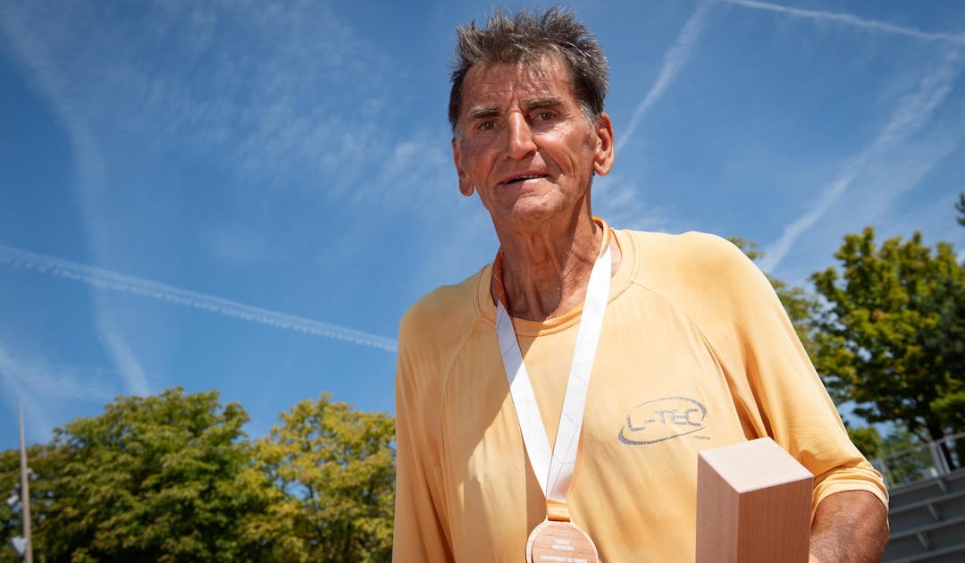 70 ans messieurs : Vaysset, pour le plaisir, évidemment ! | Fédération française de tennis