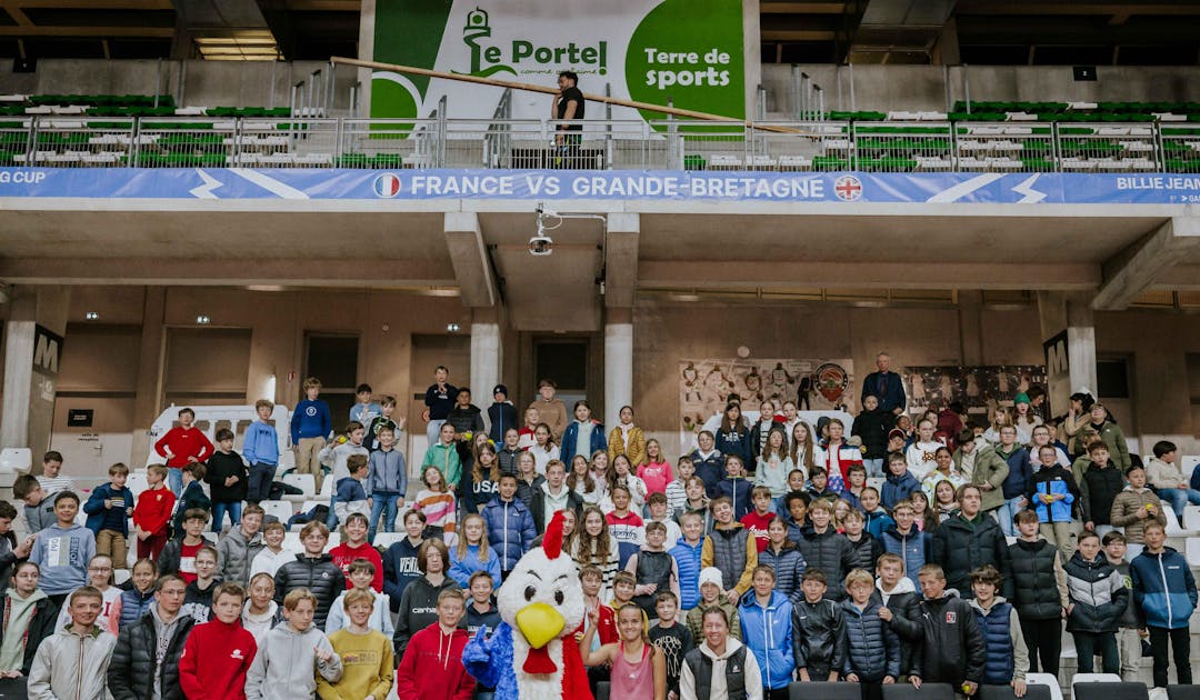 Un Chaudron "cuit à point" pour les Bleues | Fédération française de tennis