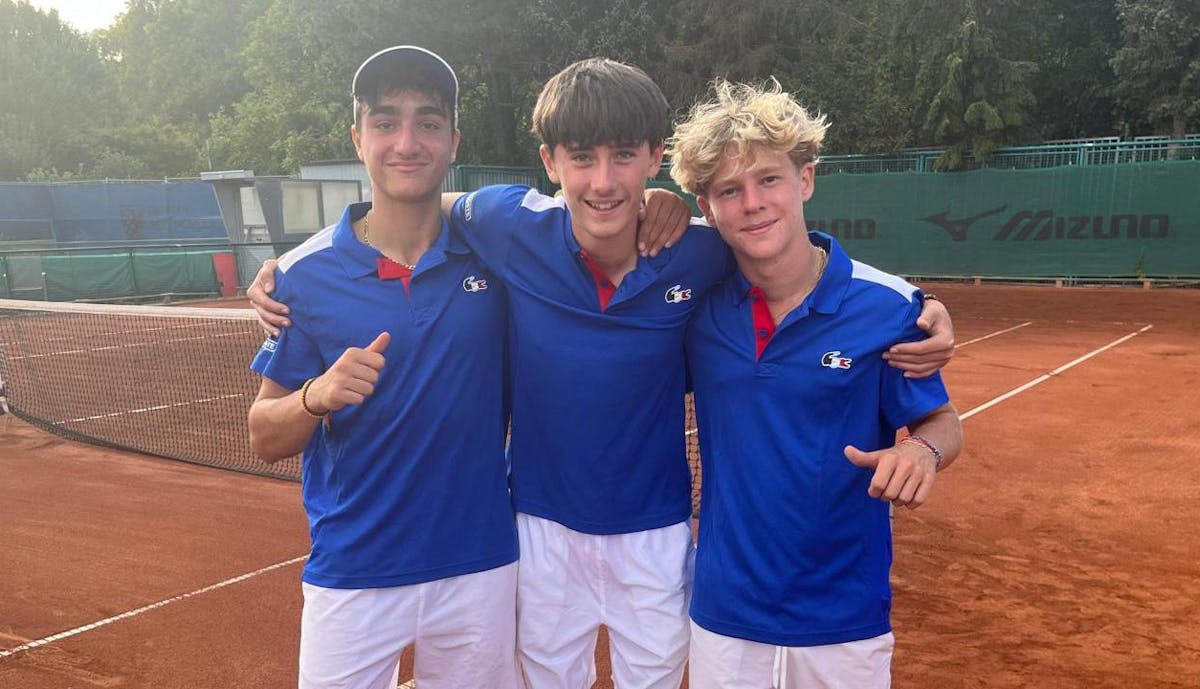 Mondial U14 par équipes : renversants, les Bleus sont en demies ! | Fédération française de tennis