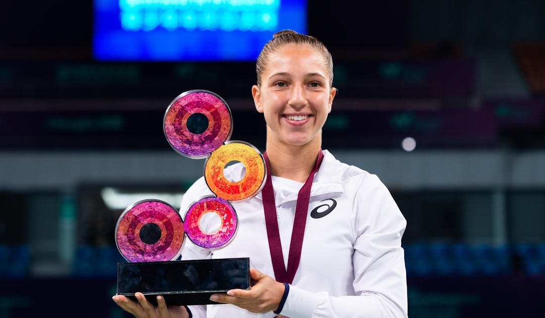 Diane Parry met le monde à ses pieds | Fédération française de tennis