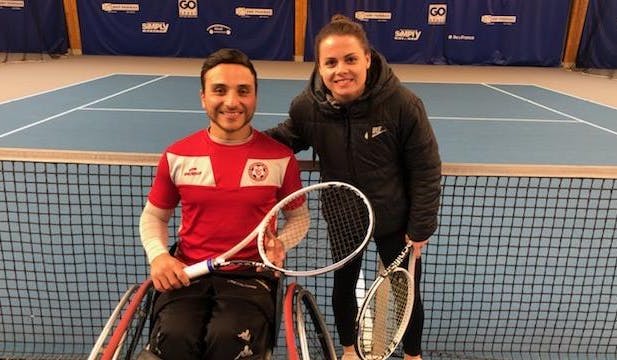 Duo complémentaire, espoirs paralympiques | Fédération française de tennis