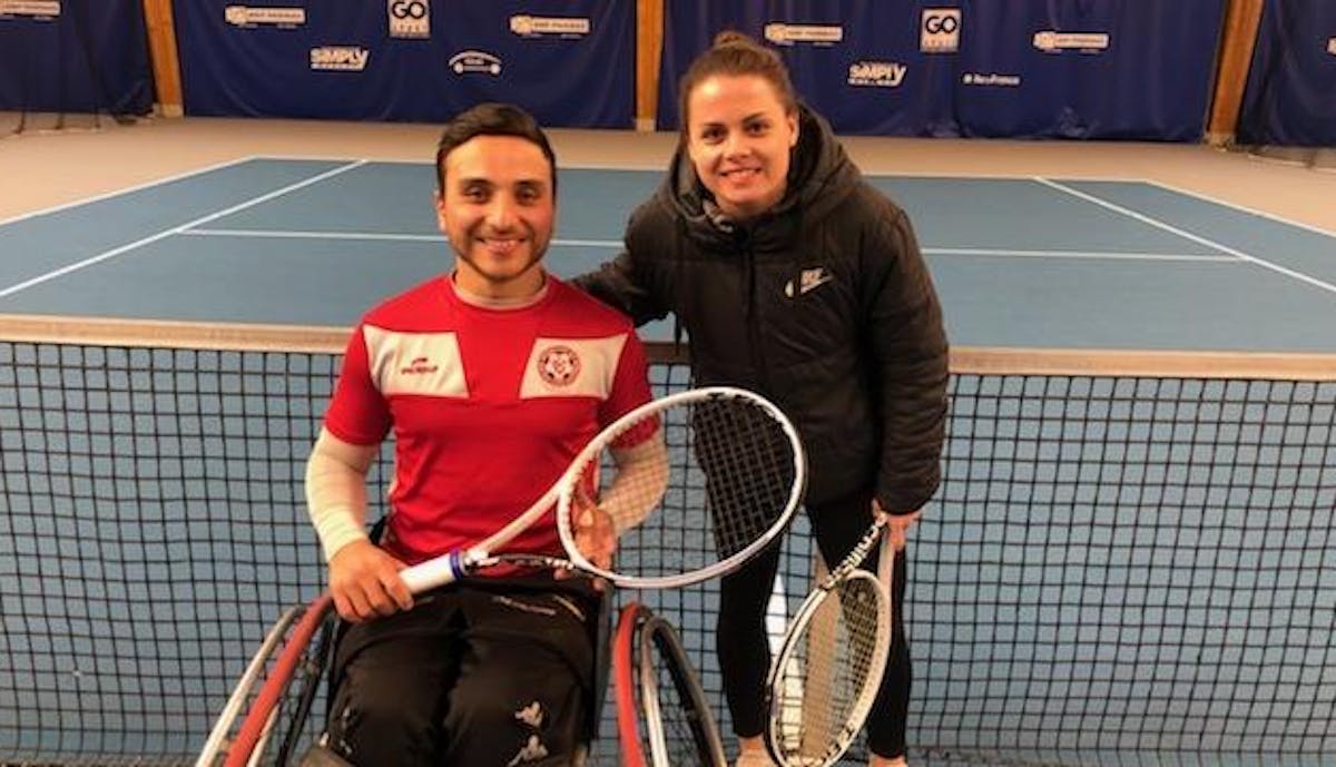 Duo complémentaire, espoirs paralympiques | Fédération française de tennis