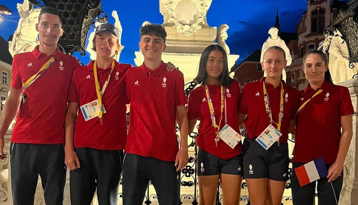 Les Bleus présents au Festival Olympique de la Jeunesse Européenne d’été | Fédération française de tennis