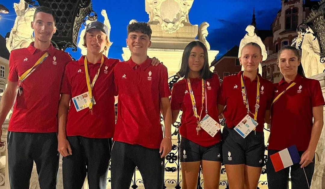 Les Bleus présents au Festival Olympique de la Jeunesse Européenne d’été | Fédération française de tennis