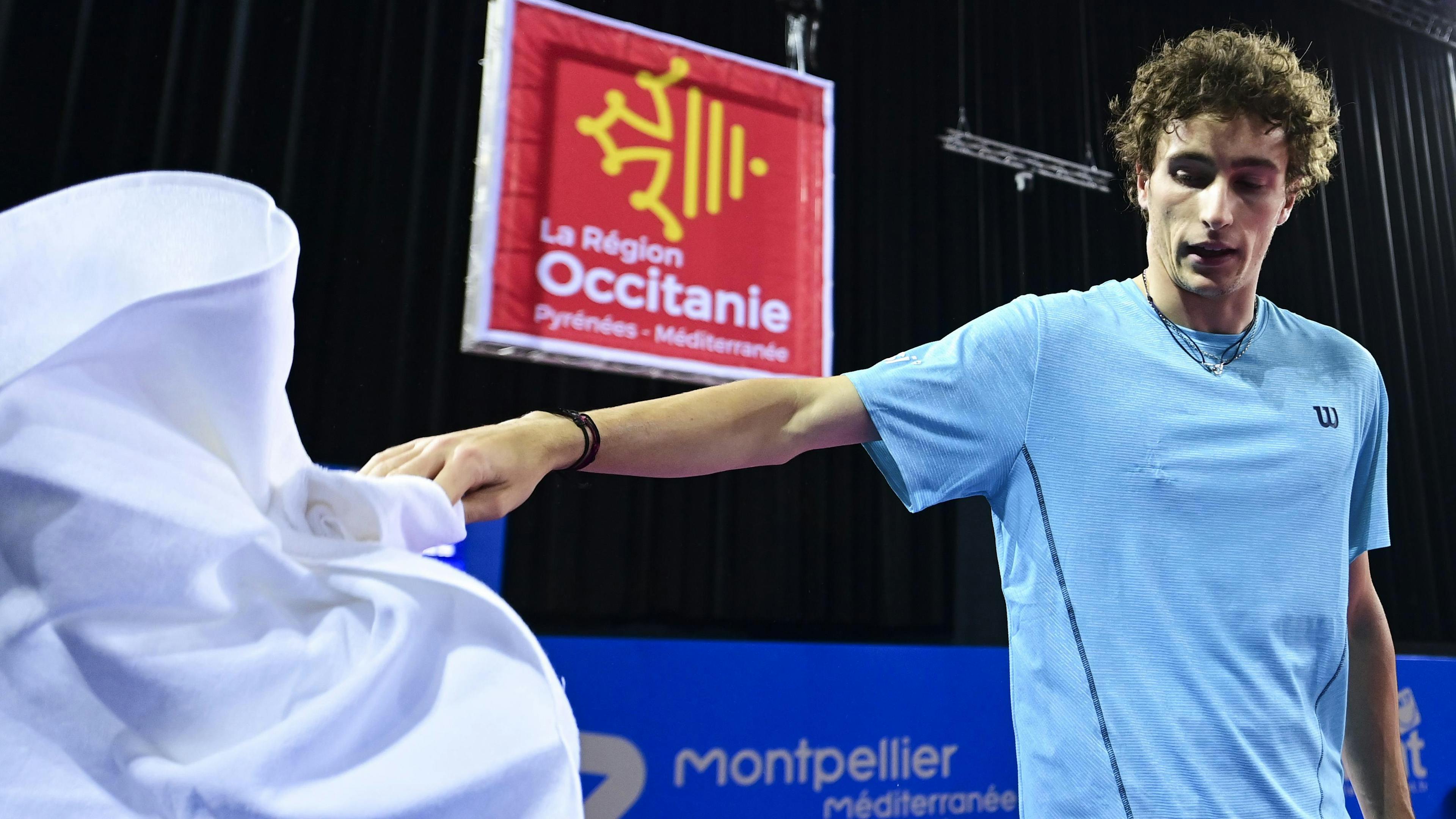 Ugo Humbert a entamé le tournoi de Montpellier du bon pied.