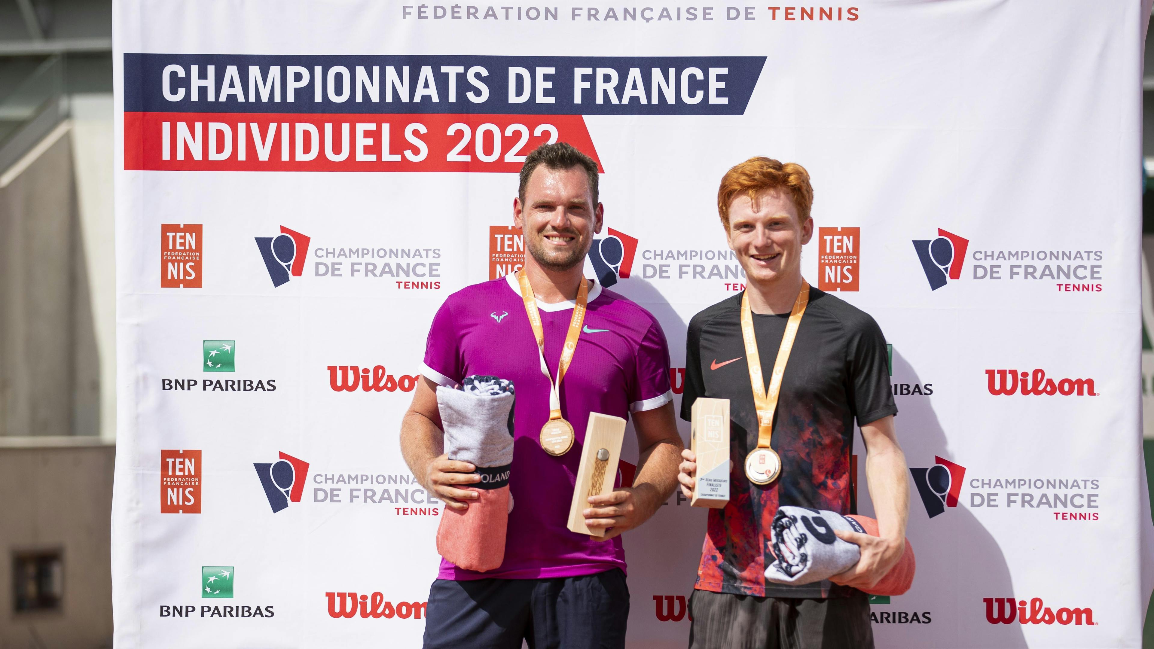 Kevin André et Baptiste Dupart