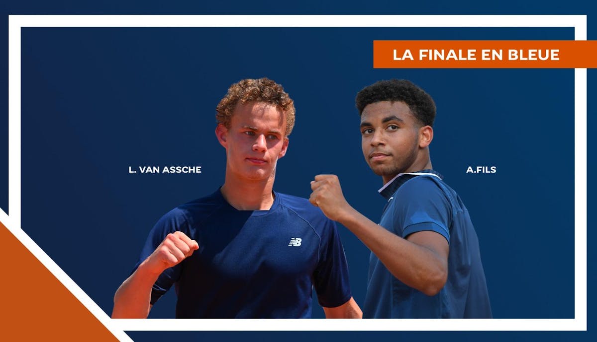 Juniors : une finale bleu(s), blanc, rouge | Fédération française de tennis
