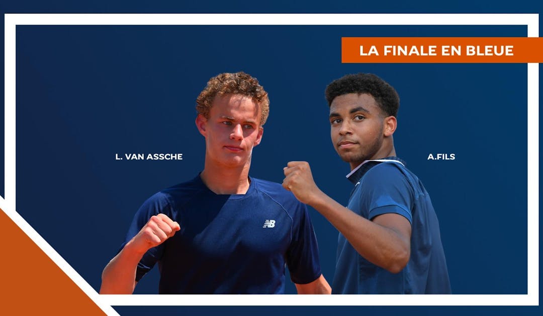 Juniors : une finale bleu(s), blanc, rouge | Fédération française de tennis