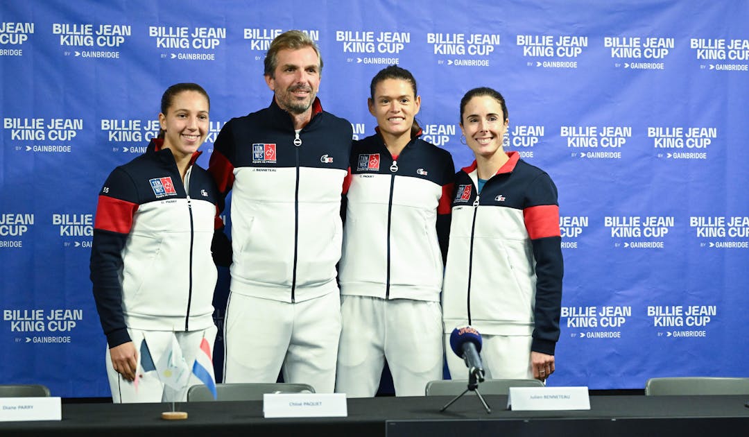 L'équipe de France découvre le Chaudron du Portel | Fédération française de tennis