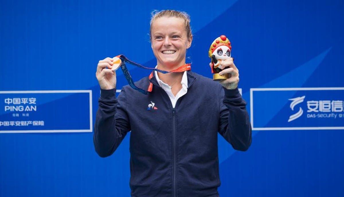 Alice Robbe, médaillée aux Jeux mondiaux universitaires : "Une expérience unique" | Fédération française de tennis