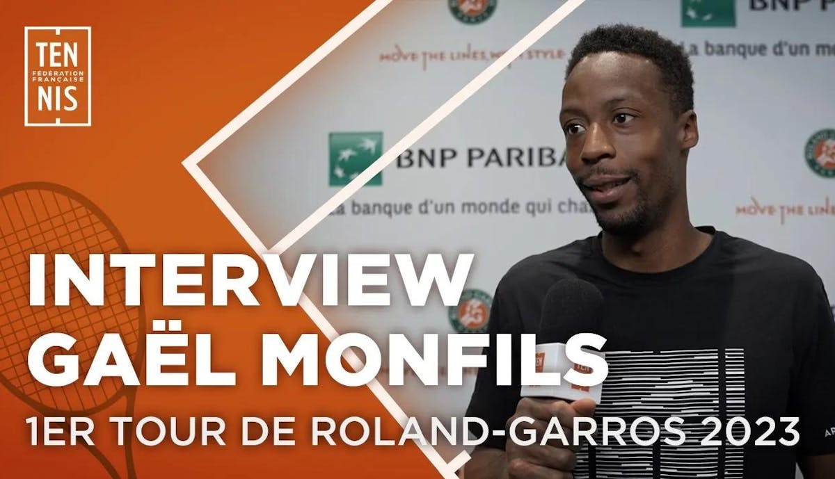 Gaël Monfils : "Du mal à réaliser" | Fédération française de tennis