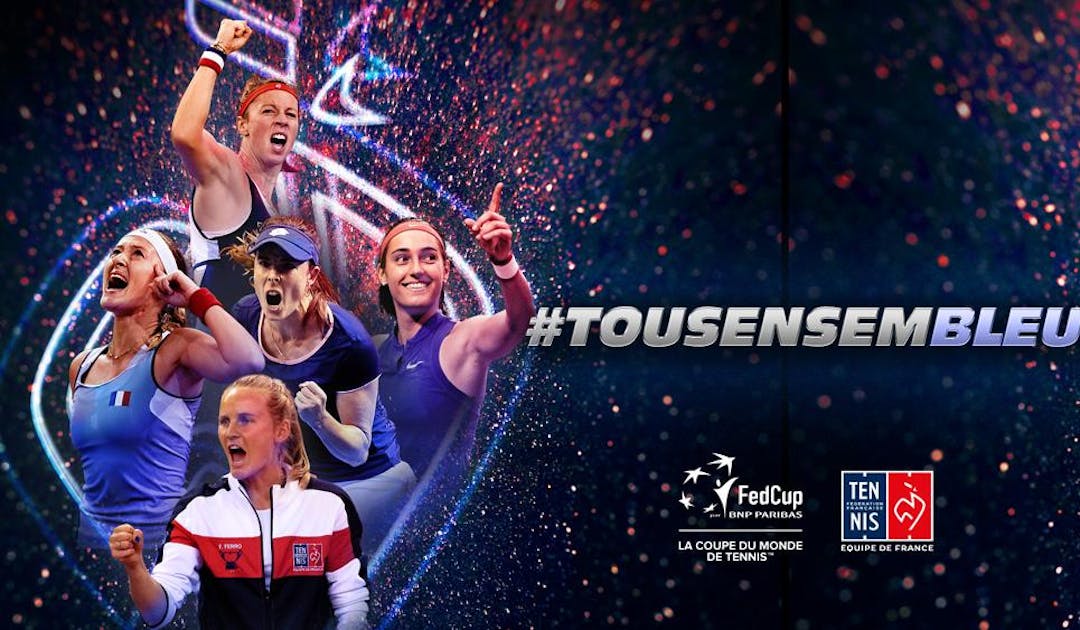 La sélection des Bleues pour la finale | Fédération française de tennis