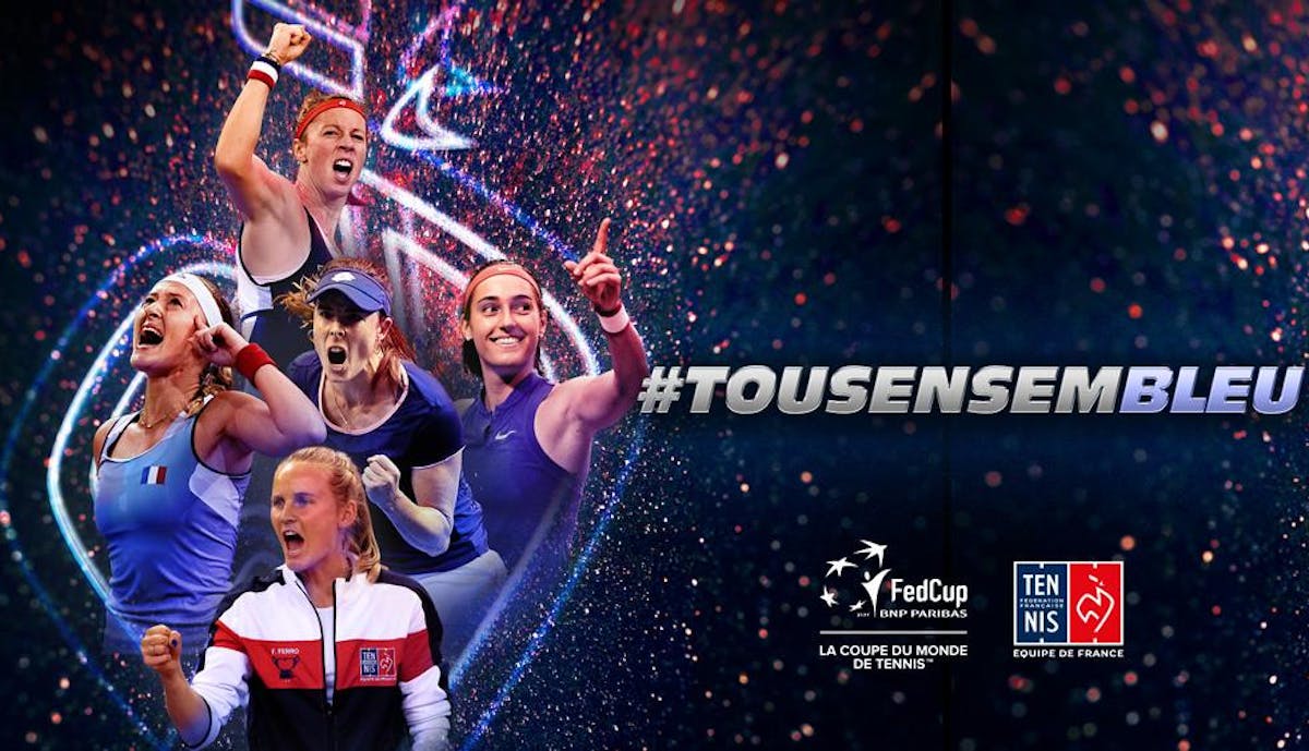 La sélection des Bleues pour la finale | Fédération française de tennis