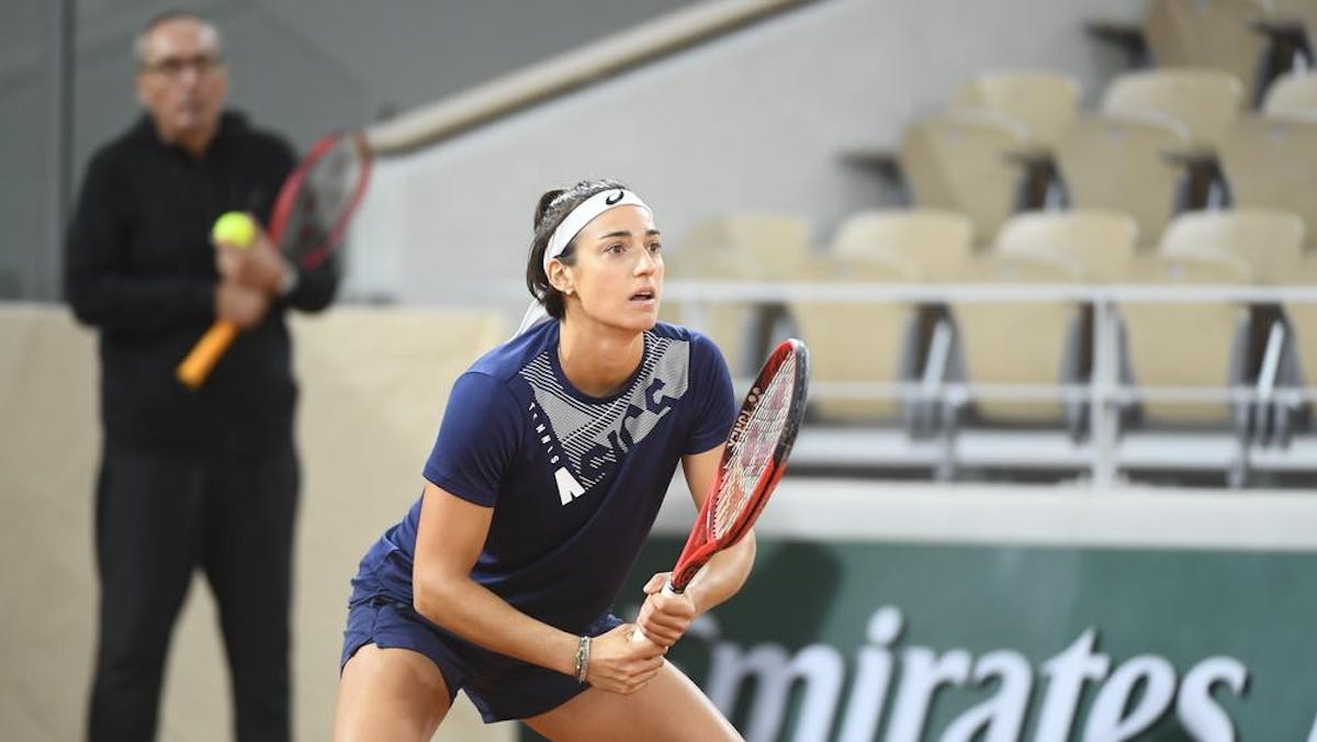 Caroline Garcia affronte d'entrée la tête de série n°17.