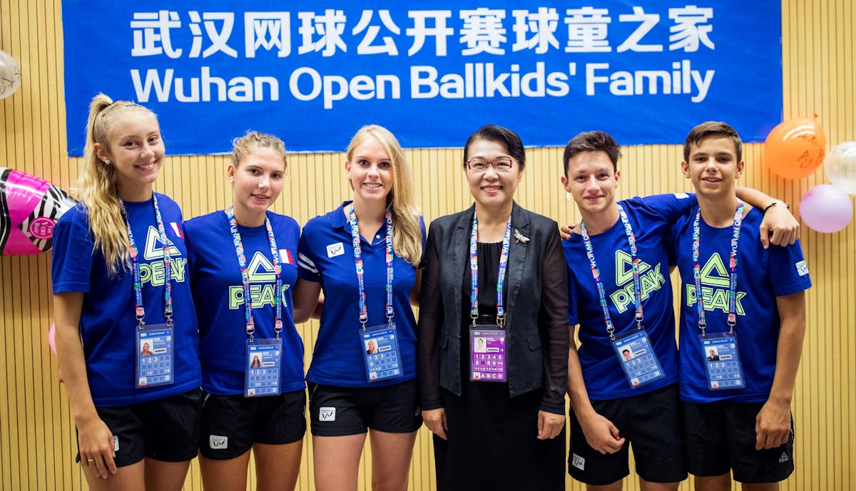 Ramasseurs de balles : leur expérience à Wuhan | Fédération française de tennis