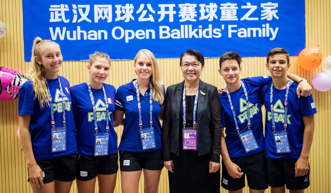 Ramasseurs de balles : leur expérience à Wuhan | Fédération française de tennis