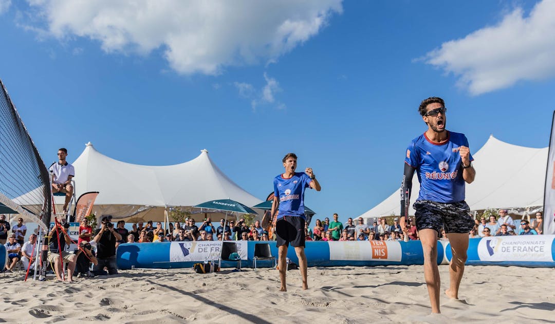 Championnats de France de beach tennis : Gianotti/Irigaray et Jamais/Mannarino sacrés pour La Réunion. | Fédération française de tennis