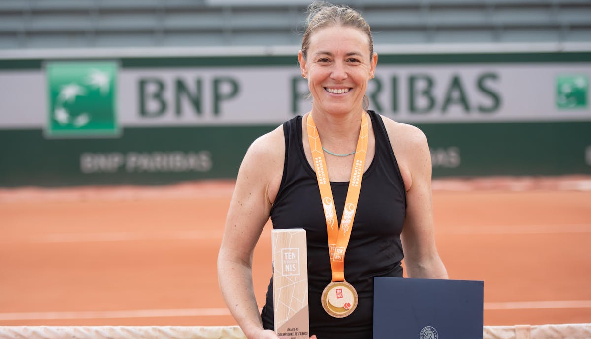 45 ans dames : Maisonnave s'offre une jolie première | Fédération française de tennis