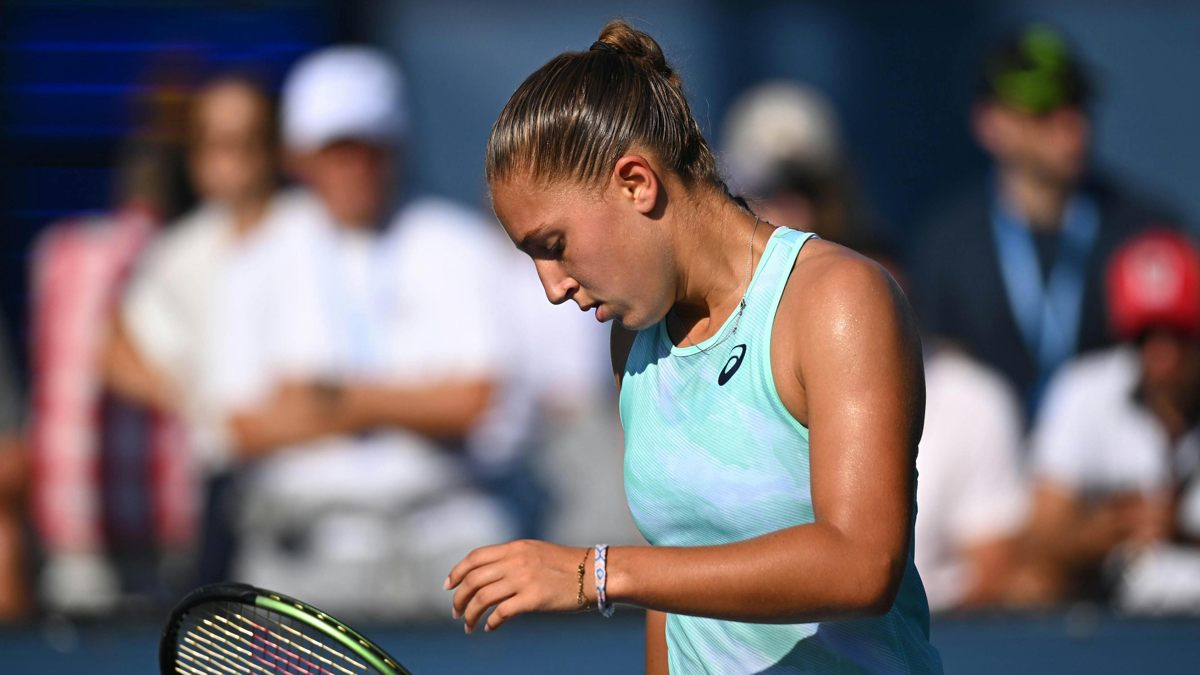 Contrairement à Roland-Garros et Wimbledon, Diane Parry ne sera pas au rendez-vous du deuxième tour à l'US Open