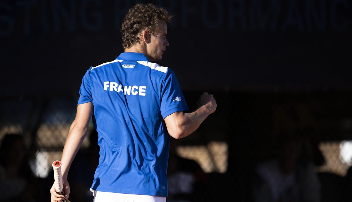 Une rude bataille mais les Bleus sont bien en demies | Fédération française de tennis