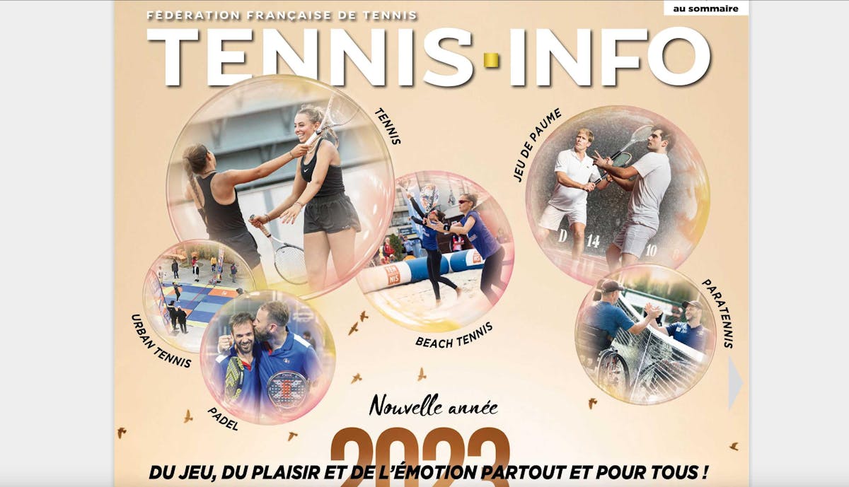 Découvrez le Tennis Info n°547 | Fédération française de tennis
