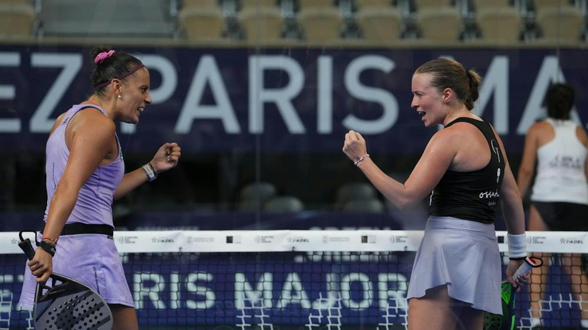 Les Françaises y ont cru après un départ canon ! Charlotte Soubrié et Carla Touly ont vécu un match plein d'émotions.