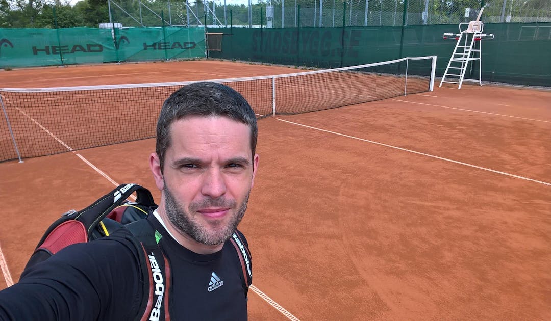 Cédric Schwartzler, &quot;le match de sa vie&quot; au pays de Borg | Fédération française de tennis
