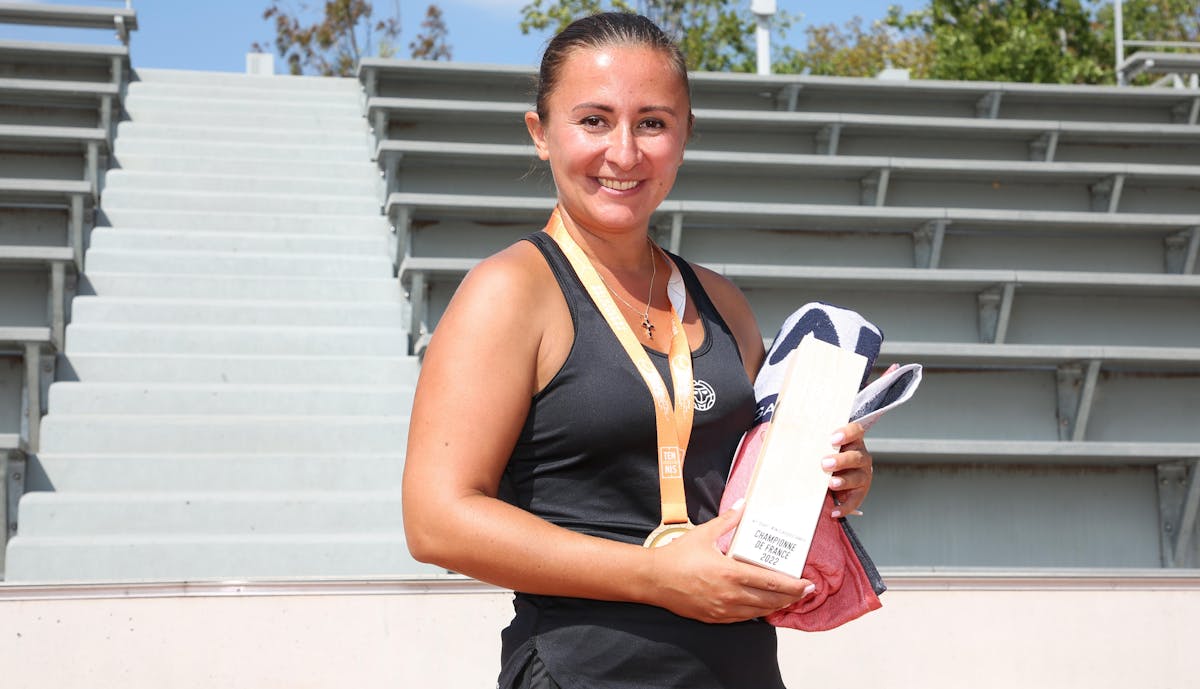 4e série dames : pour Polina Vlasova, le rêve est devenu réalité | Fédération française de tennis