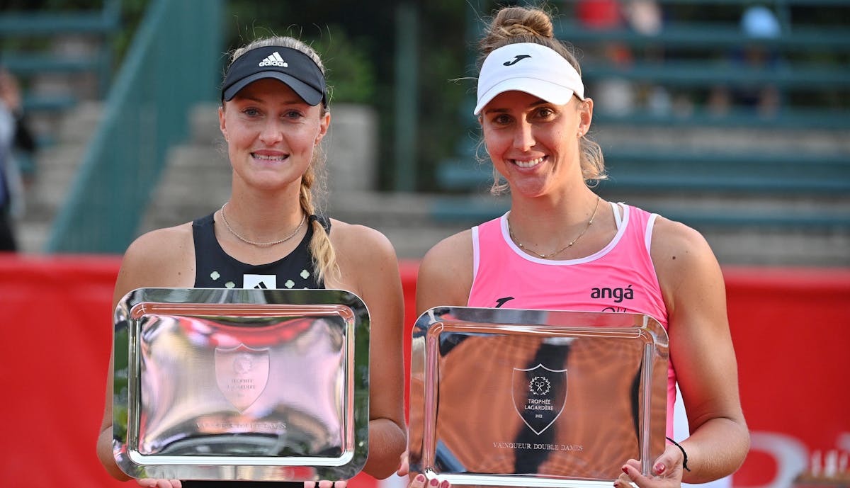 Trophée Lagardère : le titre en double pour Mladenovic | Fédération française de tennis