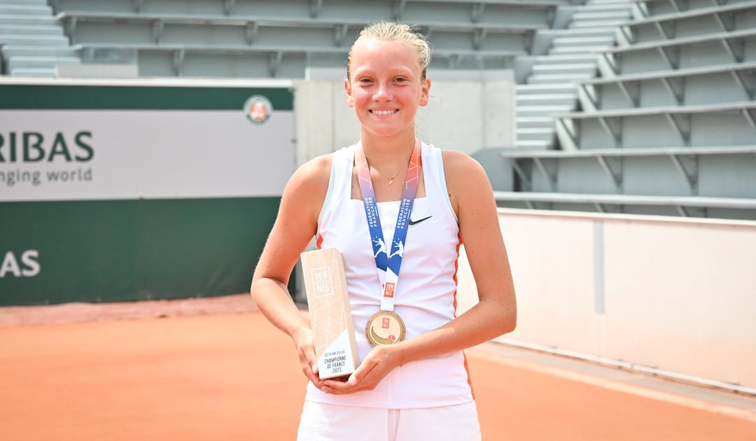 13/14 ans filles : championne à la maison | Fédération française de tennis