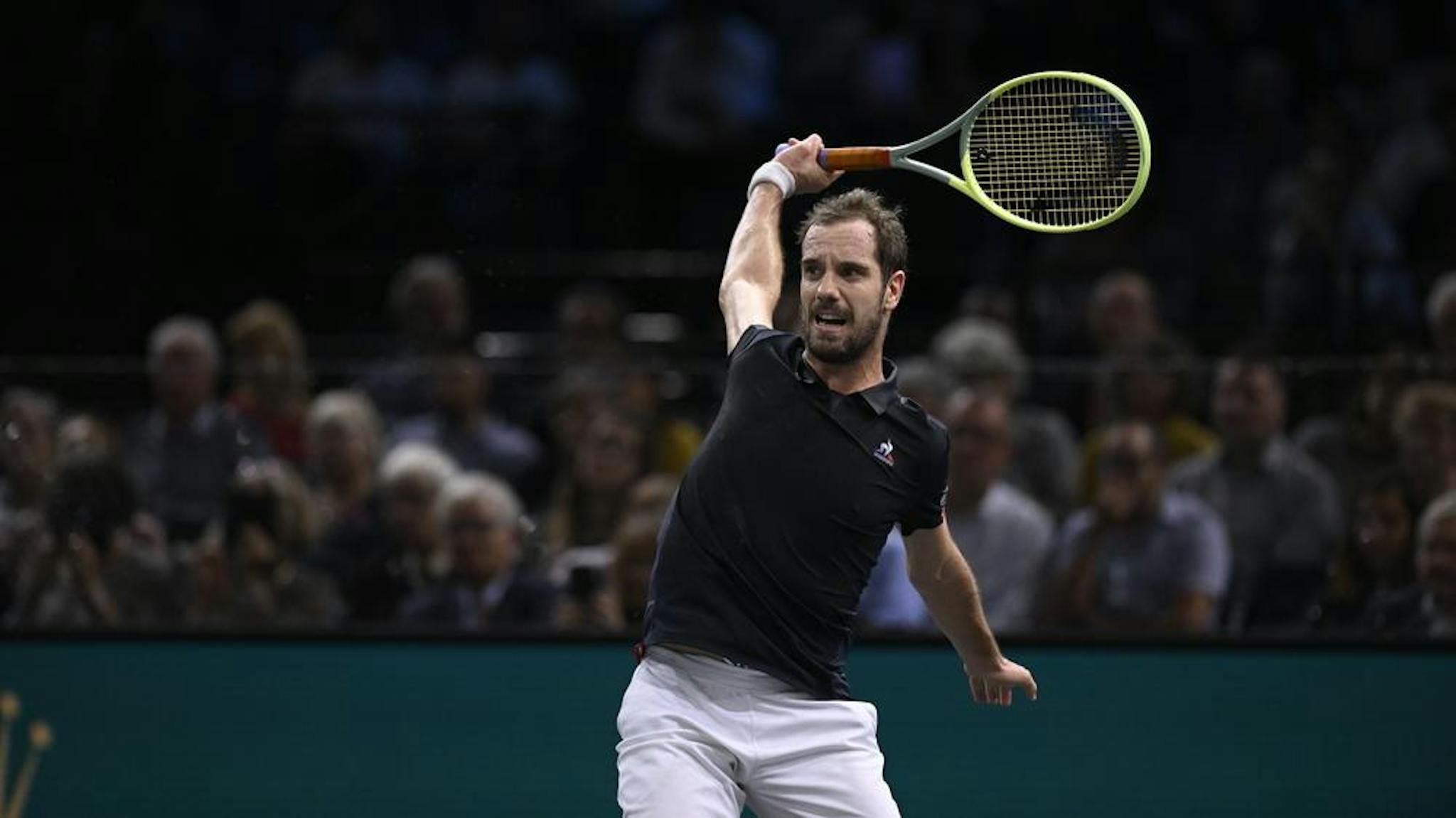 Richard Gasquet n'a pas trainé sur le court pour s'imposer.