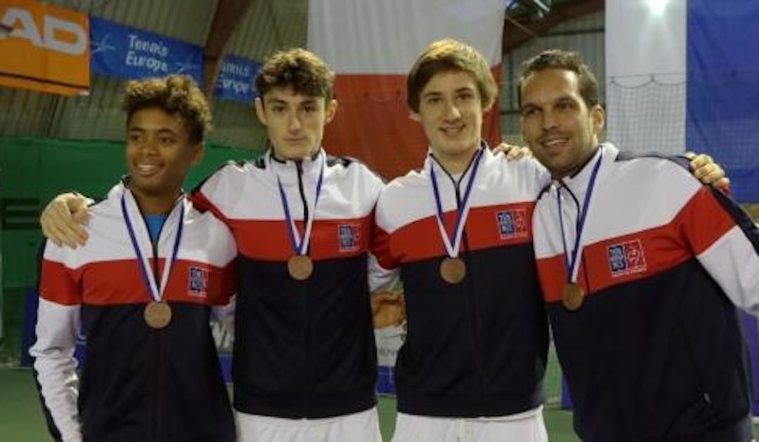 Coupe d’Europe hiver 16 ans : les Bleus décrochent le bronze | Fédération française de tennis