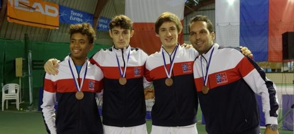 Coupe d’Europe hiver 16 ans : les Bleus décrochent le bronze | Fédération française de tennis