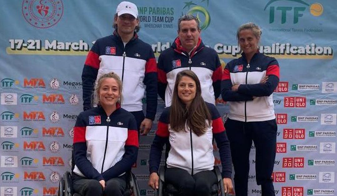 Tennis fauteuil : Objectif mondial pour les Bleues | Fédération française de tennis