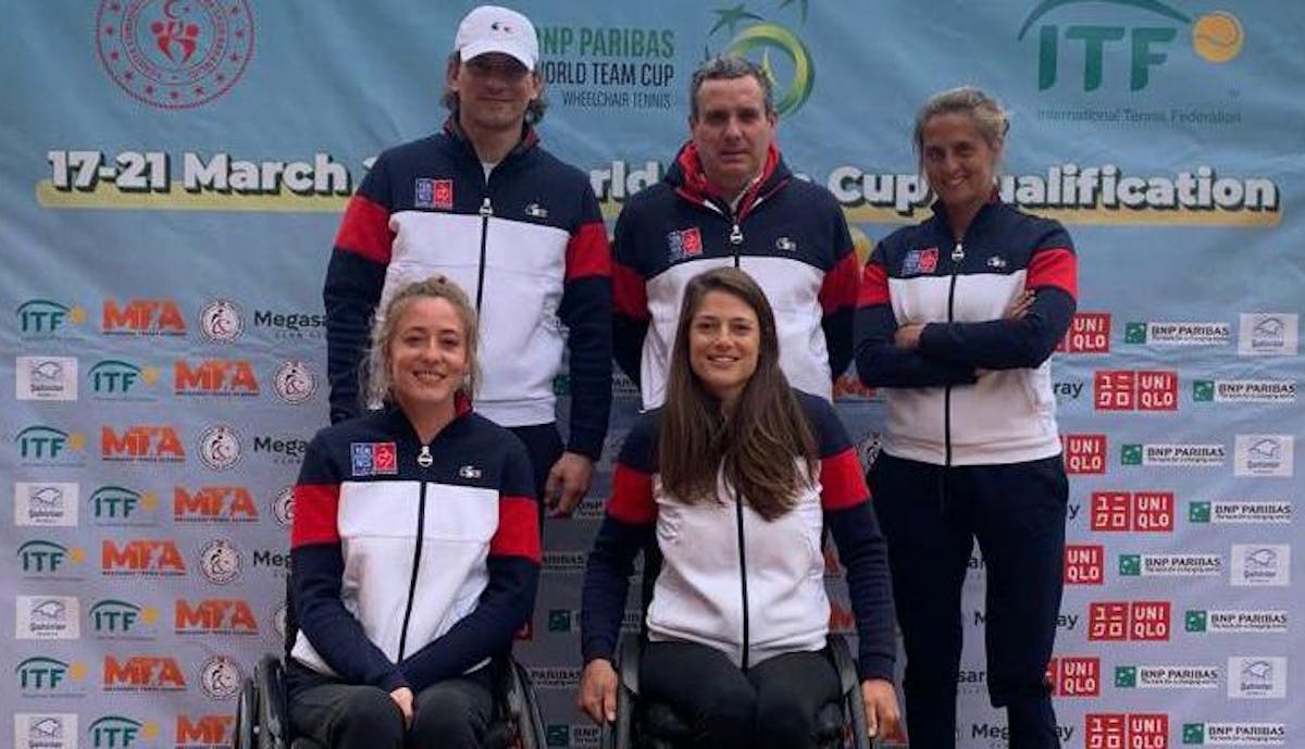 Tennis fauteuil : Objectif mondial pour les Bleues | Fédération française de tennis