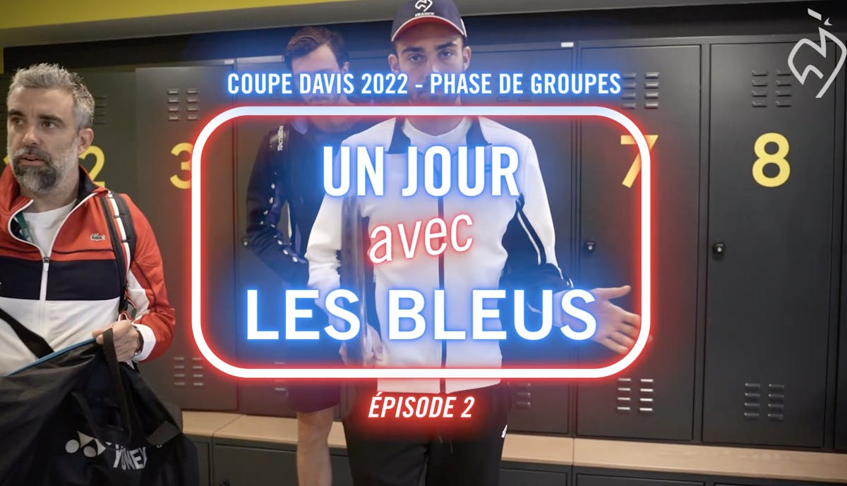 Un jour avec les Bleus (2) - Phase de groupes Hambourg | Fédération française de tennis