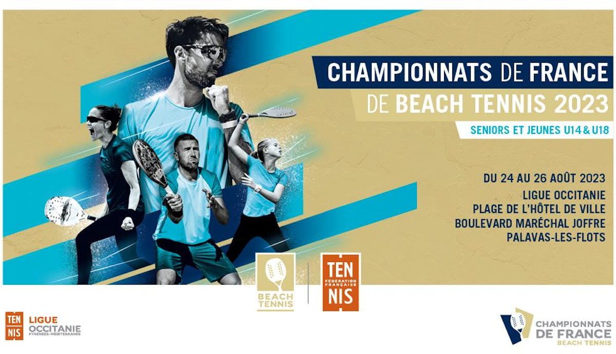 Les championnats de France de beach tennis à Palavas-les-Flots | Fédération française de tennis