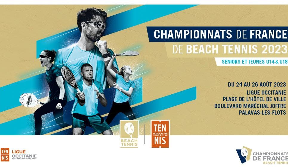Les championnats de France de beach tennis à Palavas-les-Flots | Fédération française de tennis