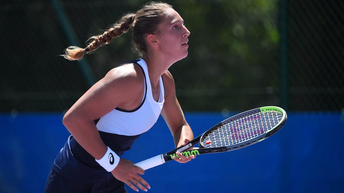 Diane Parry s'offre un cadeau avant les fêtes | Fédération française de tennis