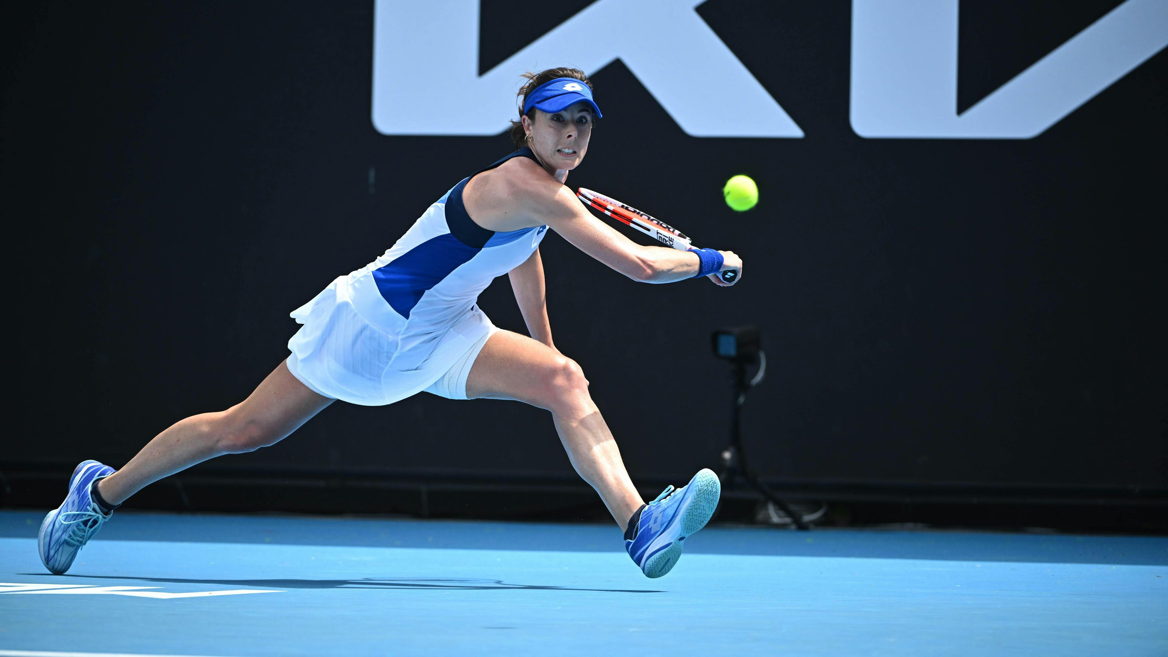 Alizé Cornet s'incline au premier tour face à Leylah Fernandez.